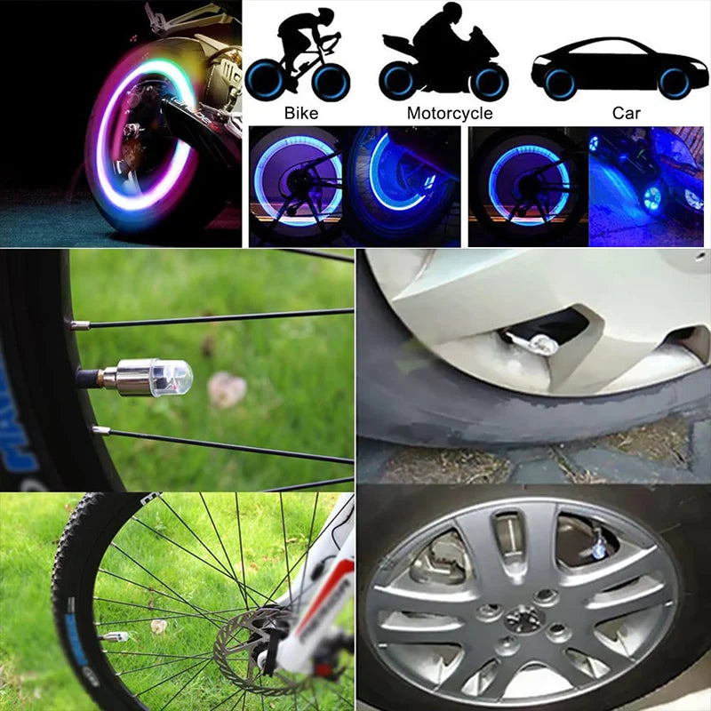 Colorful LED Wheel Lights