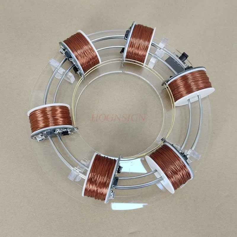 Electromagnetic Cyclotron Ring